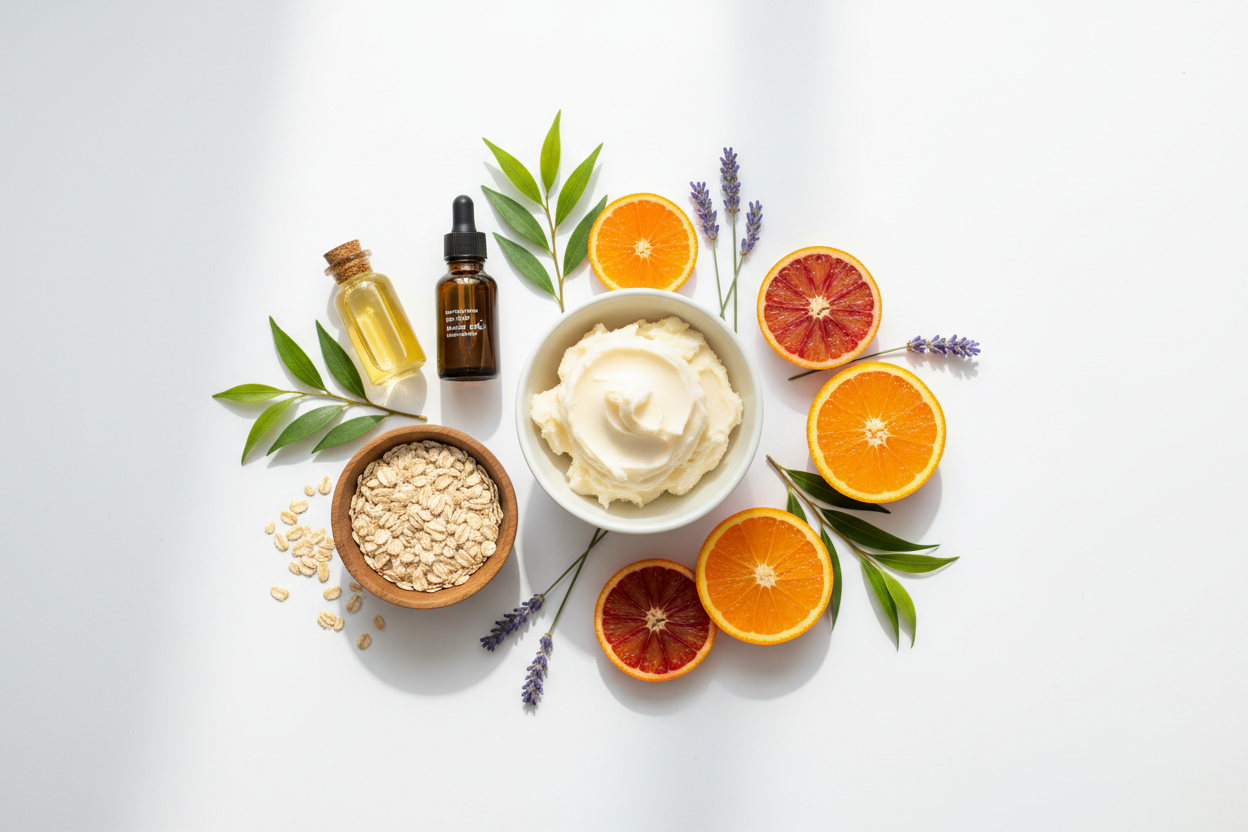 Calm & Cozy Oatmeal Bar Soap (Step 1)